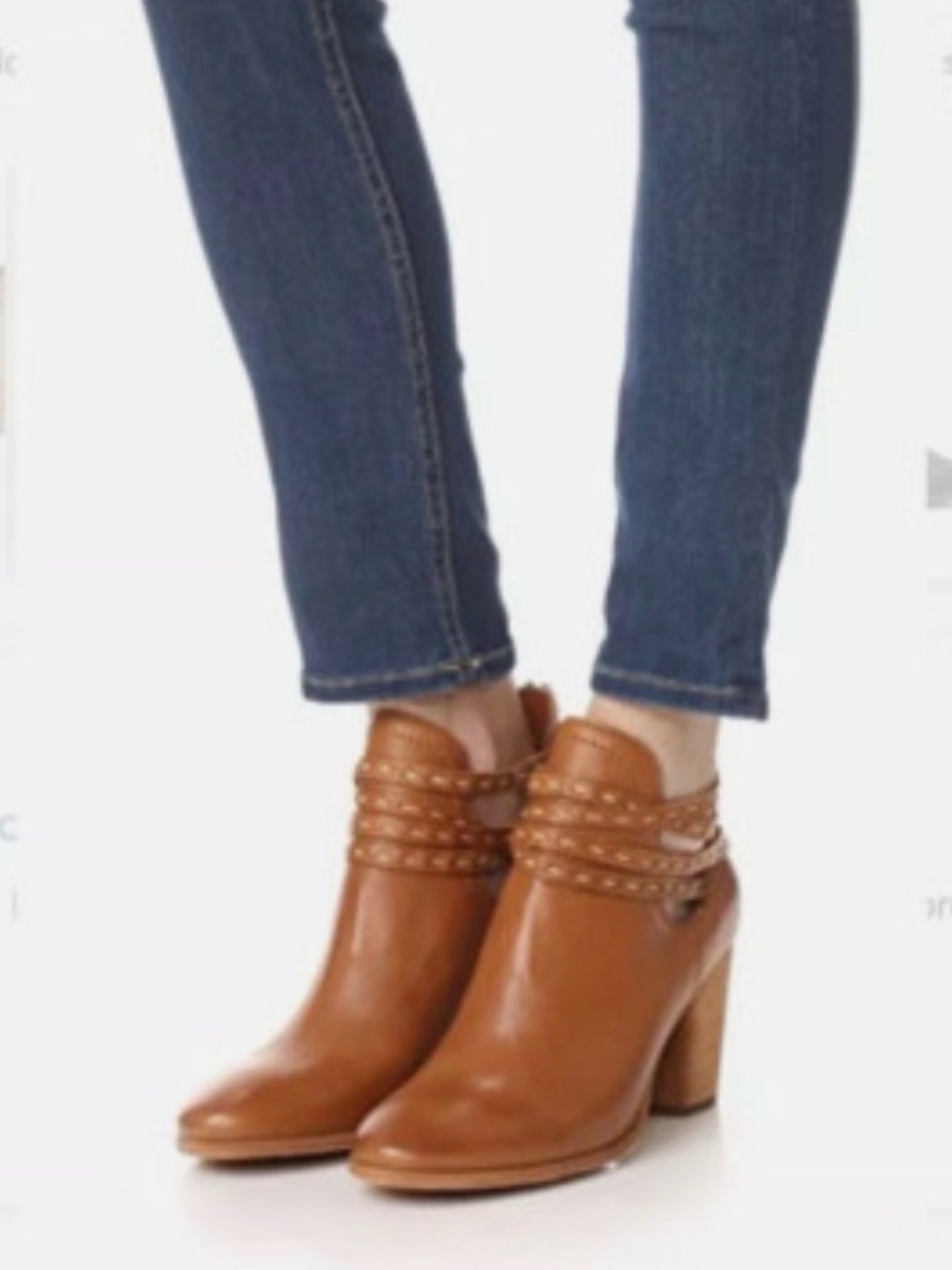 FRYE Naomi Pickstitch Shootie Ankle Bootie